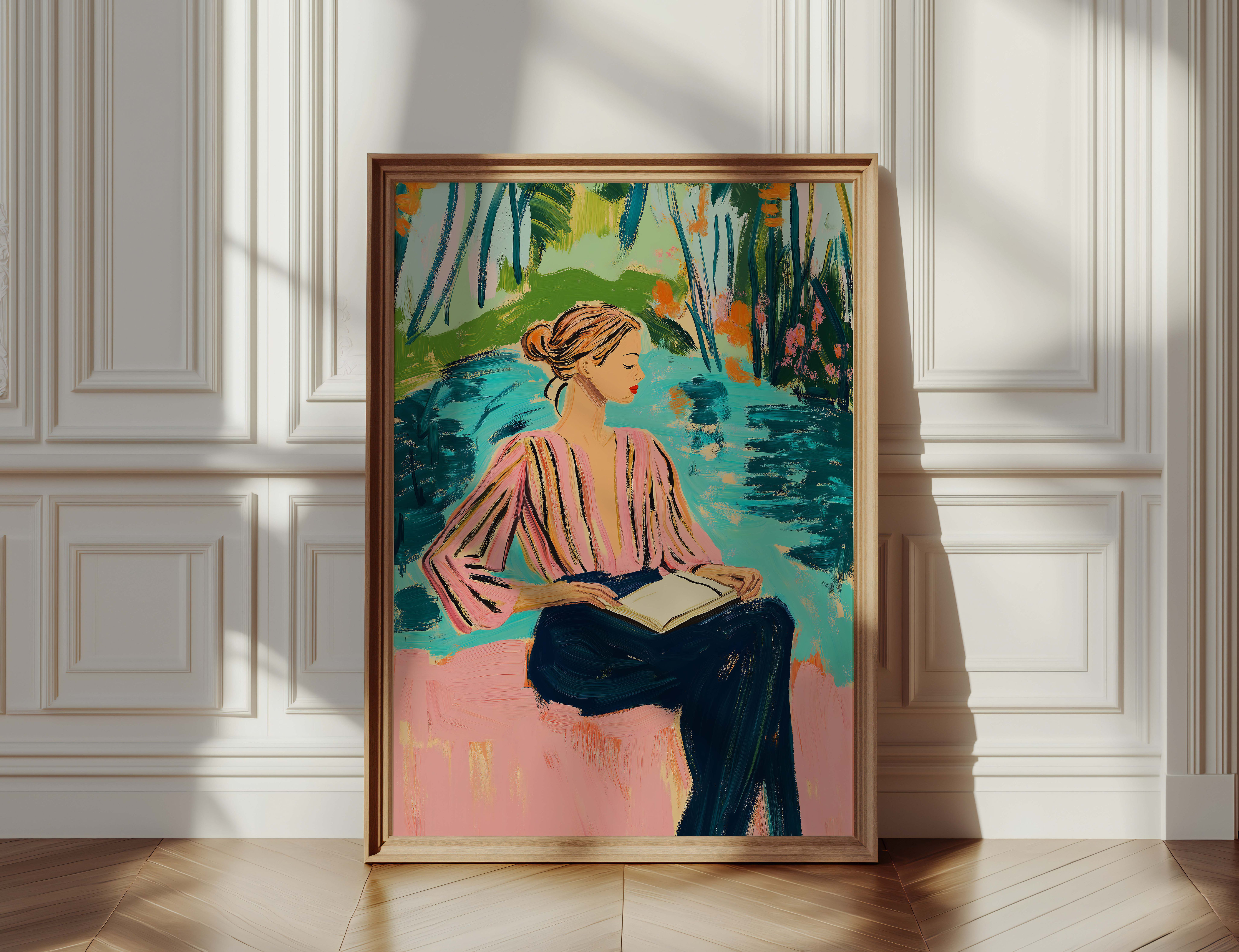 Feminine Vibrant Art Print