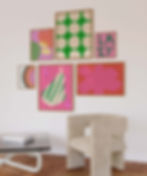 Thumbnail: Trendy Colorful Set of 6