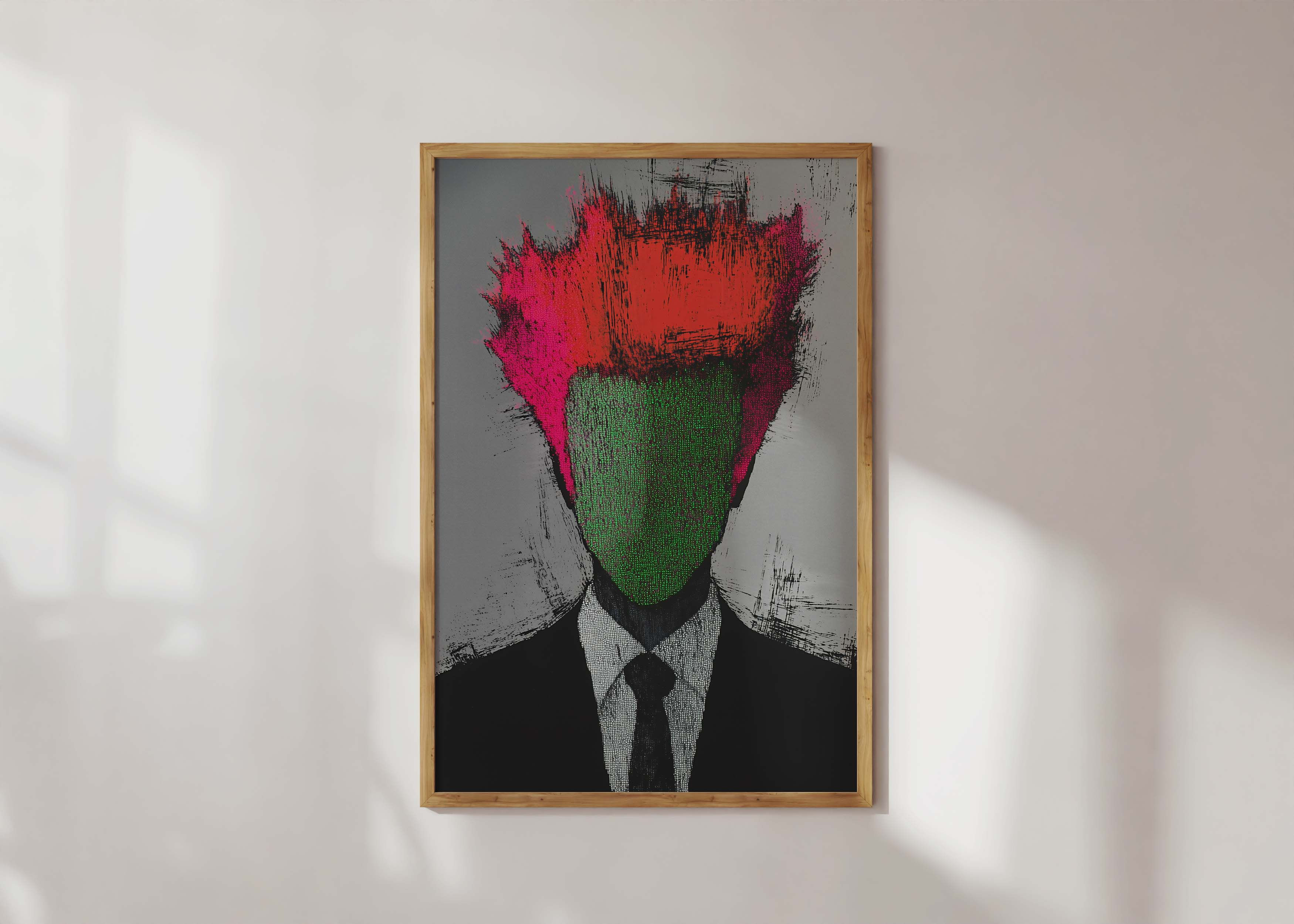 Psychedelic Surrealist Portrait