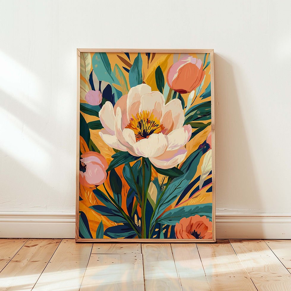 Thumbnail: Modern Abstract Botanical Art