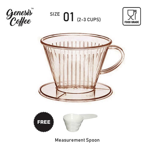 Flat Bottom Dripper Size 01 genesiscoffee