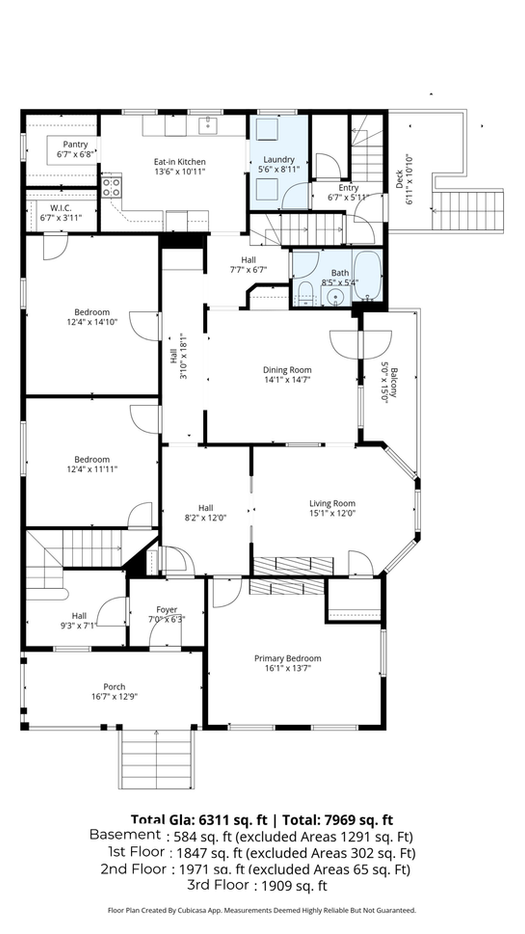 1st Floor Floorplan