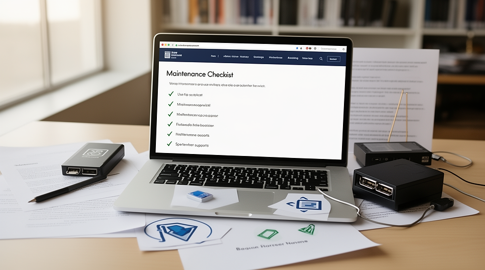 Website laten maken inclusief onderhoud en duidelijke supportafspraken