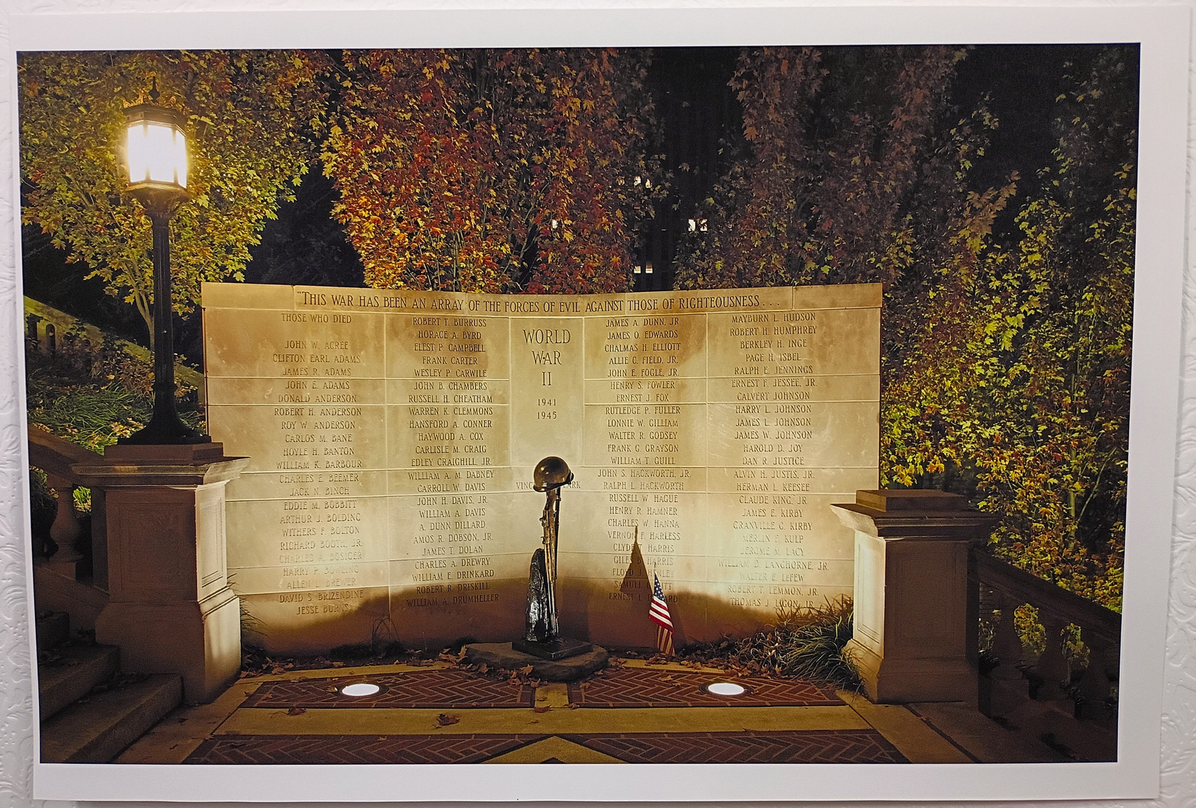 WW2 Righteous Monument