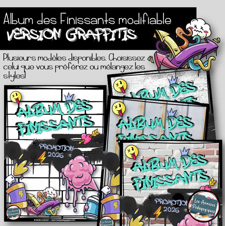 Album des Finissants version Graffitis