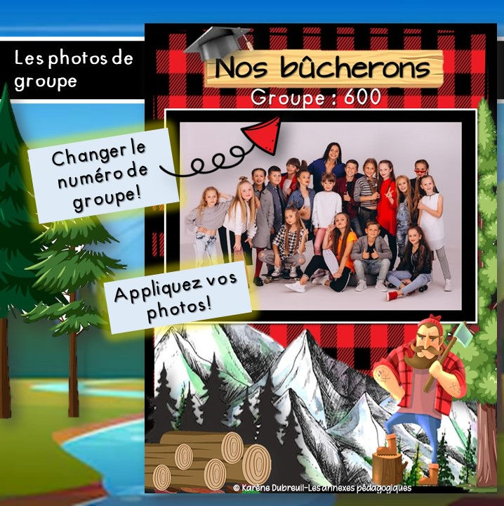 Miniature : Album des Finissants version bûcherons