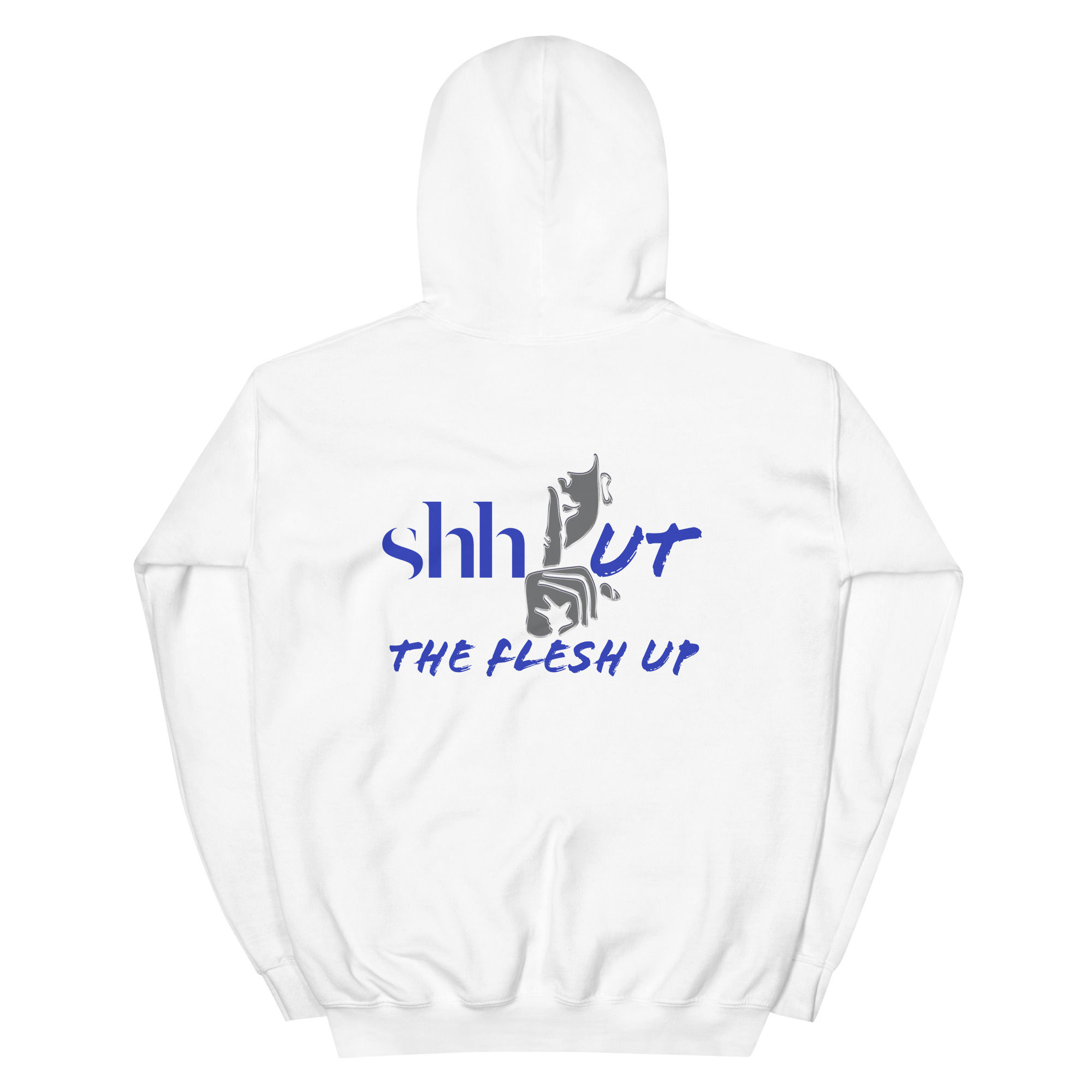 SHUT THE FLESH UP HOODIE/BEATS THEONE ON THE FRONT