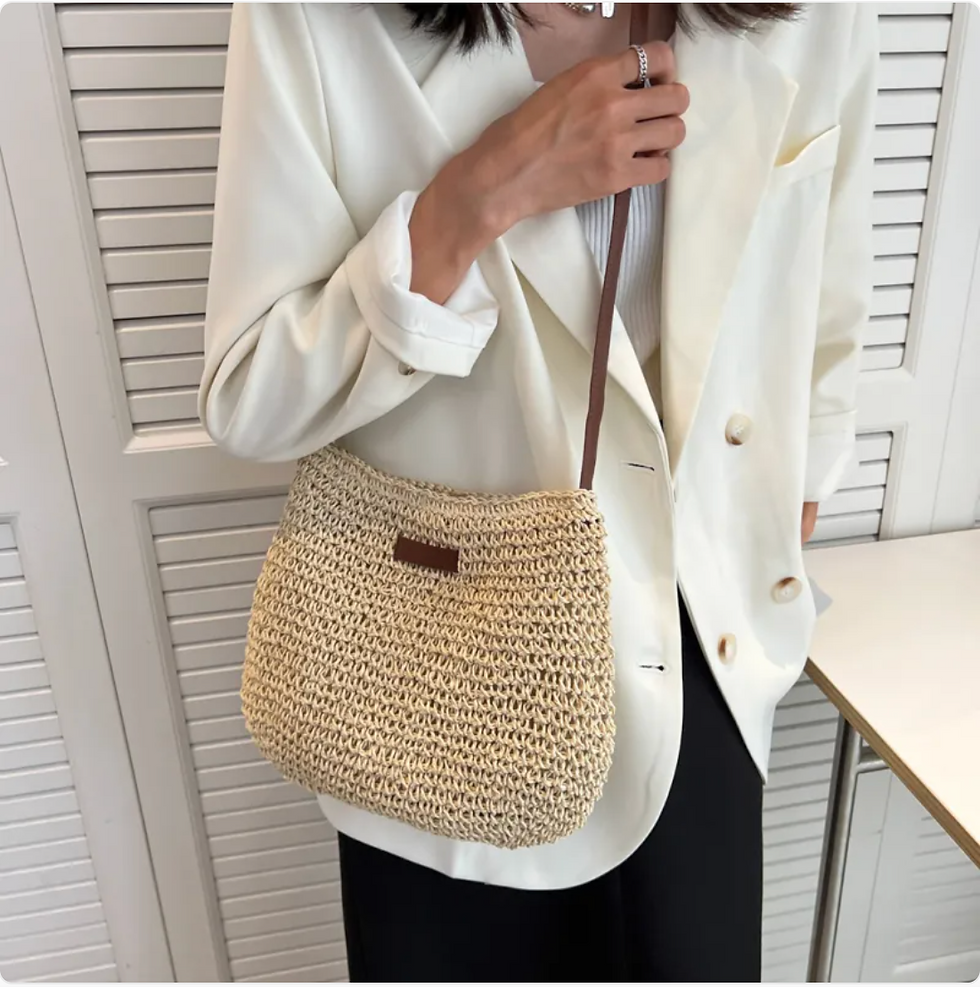 Miniatura: Straw Tote Bag