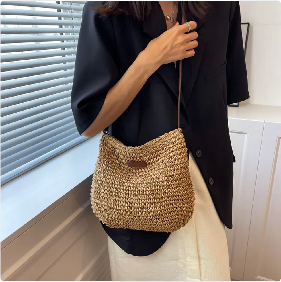 Miniatura: Straw Tote Bag