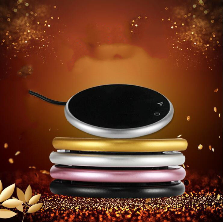 Miniatura: Adjustable Heated Coaster for Home Use - Retro Style