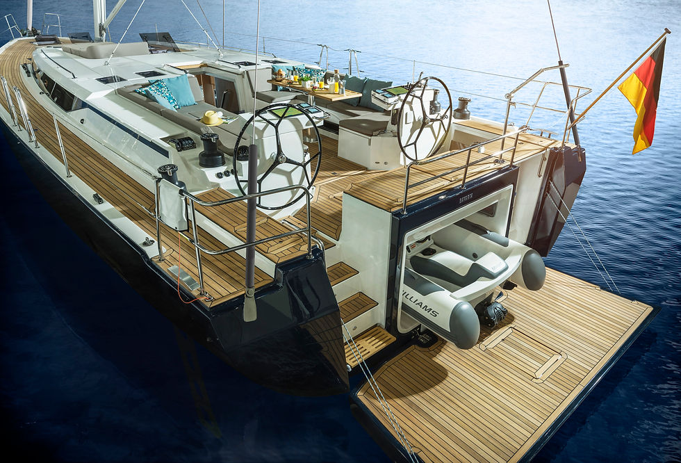 BAVARIA C57 SWIM PLATFORM