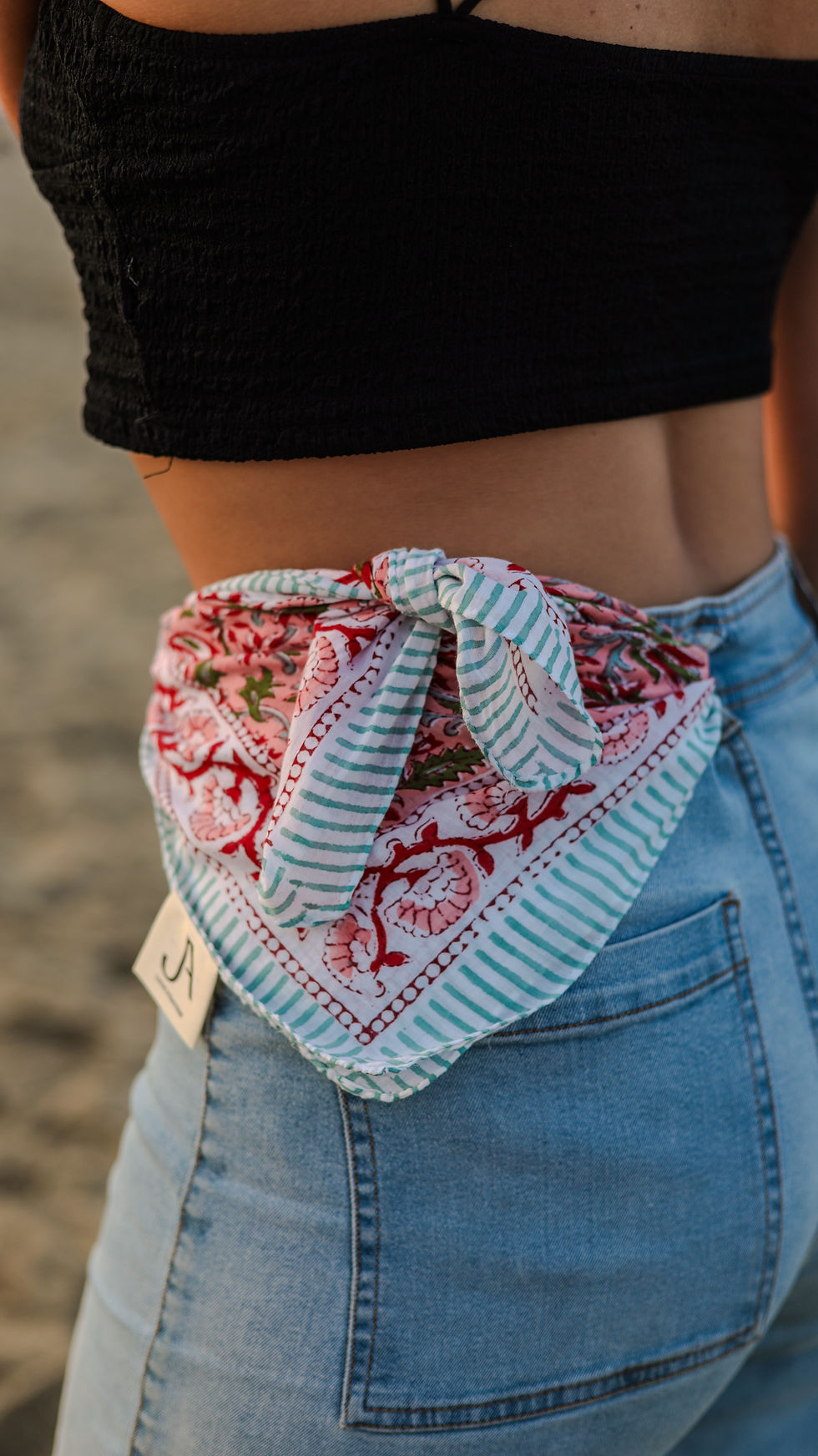 Miniature : Foulard Hibiscus mini