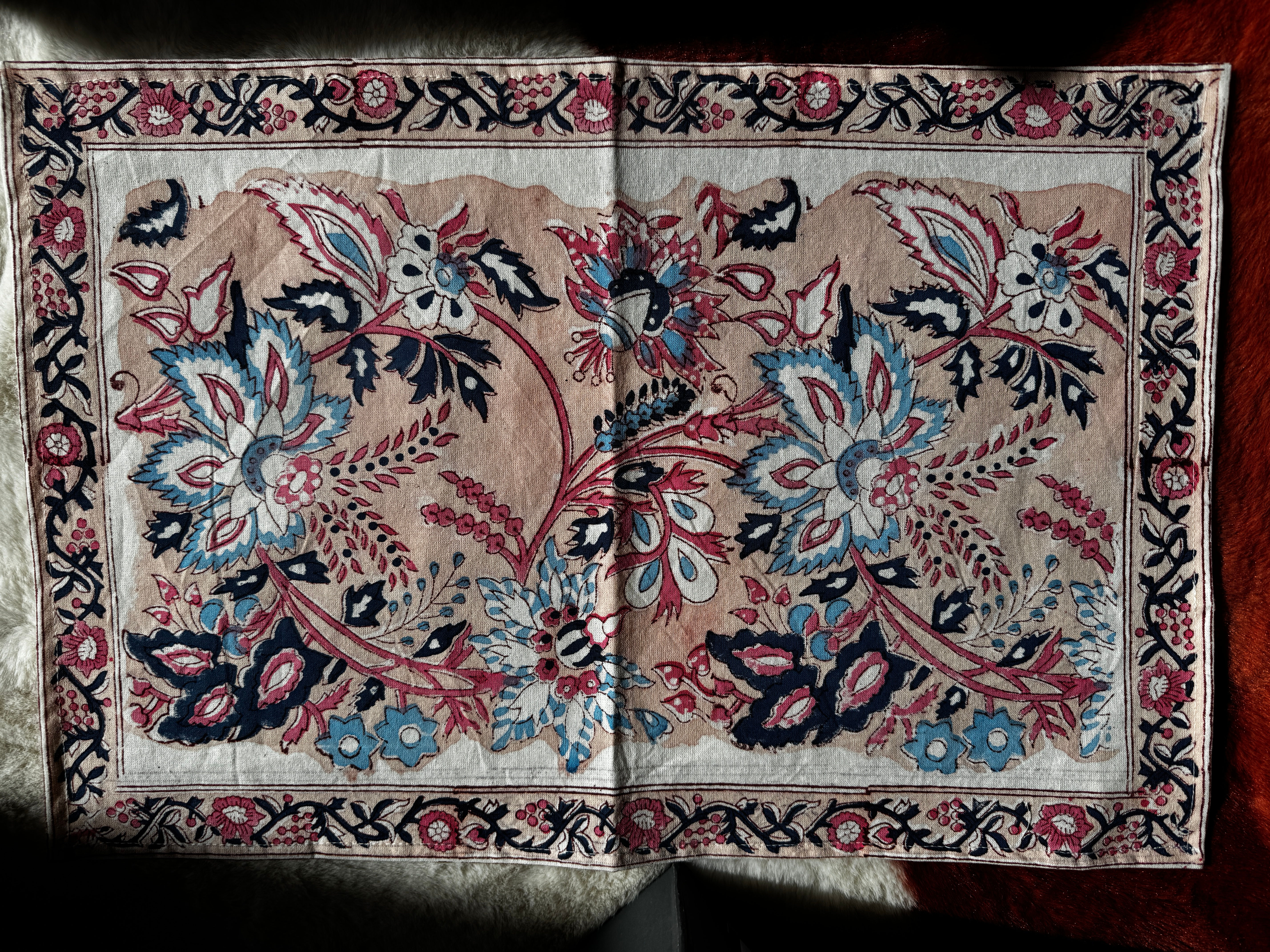 Lot de 2 sets de table Roseraie – 31 × 46 cm