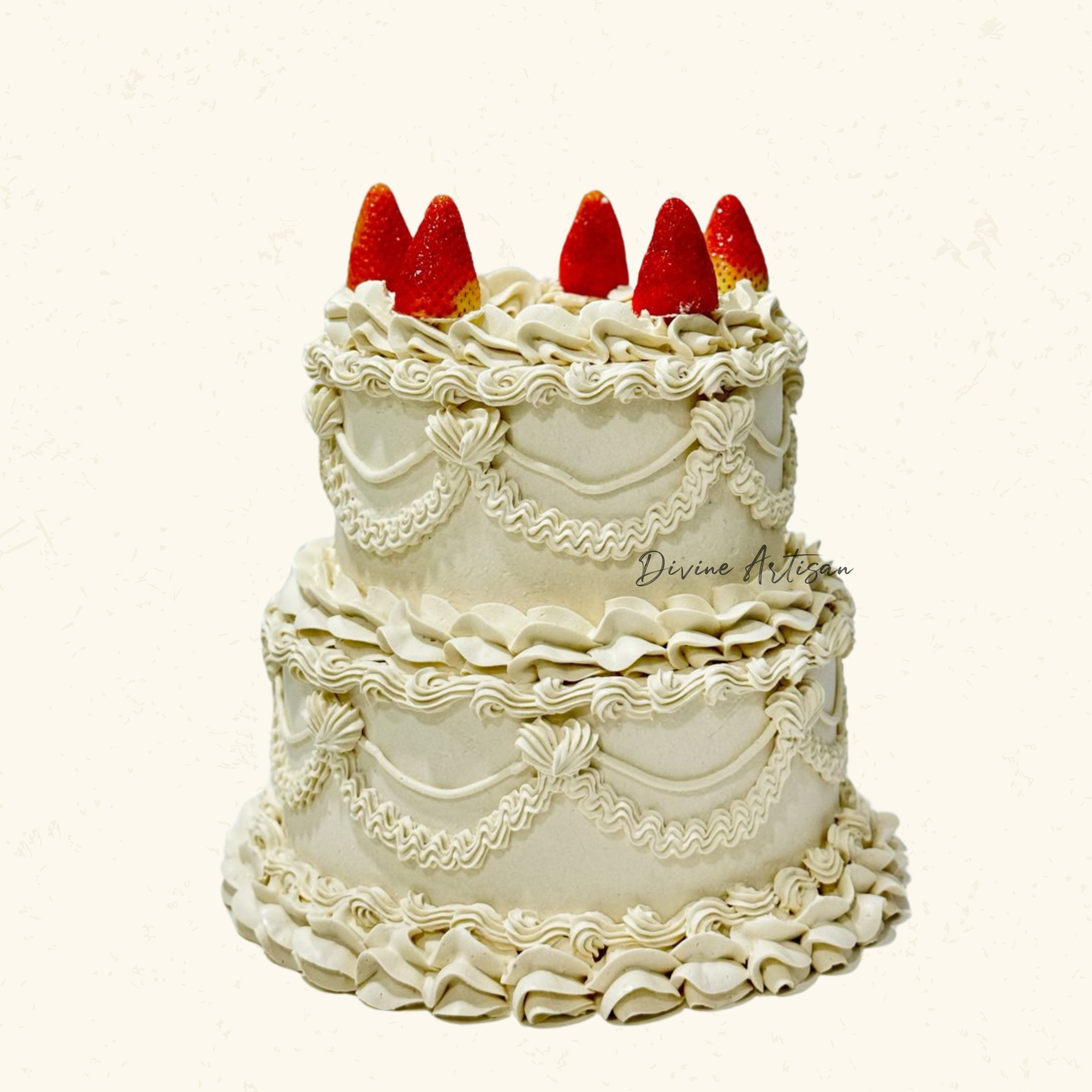Vintage Buttercream Cake