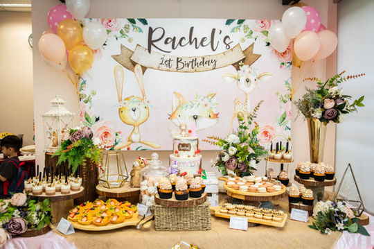 Woodland Party Dessert Table Singapore