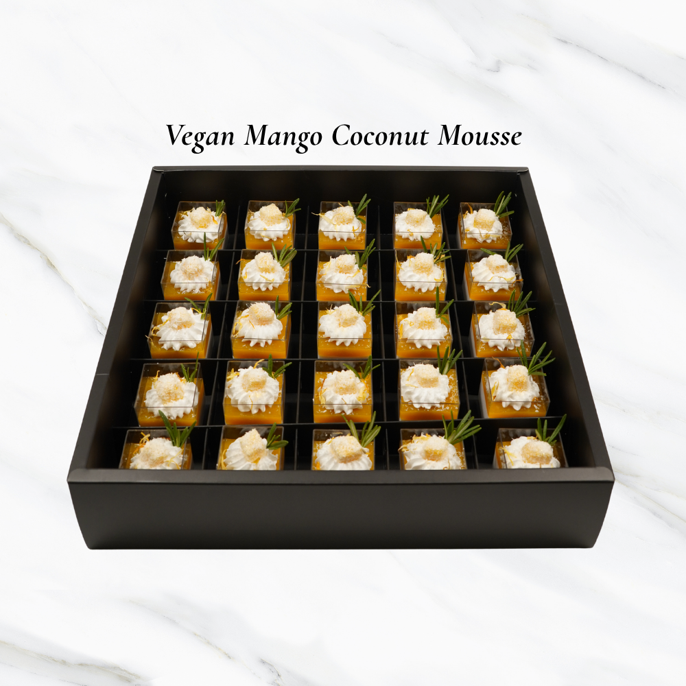 Sweet Canape - Vegan Mango Coconut Mousse