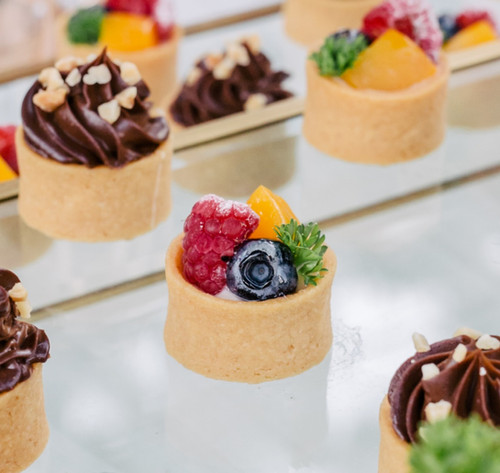 [PREMIUM] Mini Fresh Fruit Tartlets (Bundle of 12/24) | Divine Artisan
