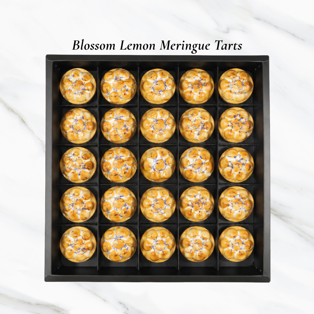 Blossom Lemon Meringue Tarts