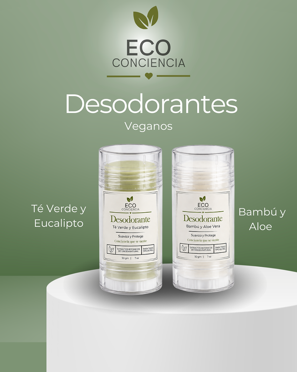 Desodorantes Vegano Eco Conciencia
