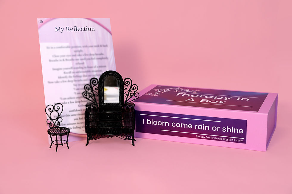 Thumbnail: I bloom come rain or shine: Therapy Box for Developing Self-Esteem