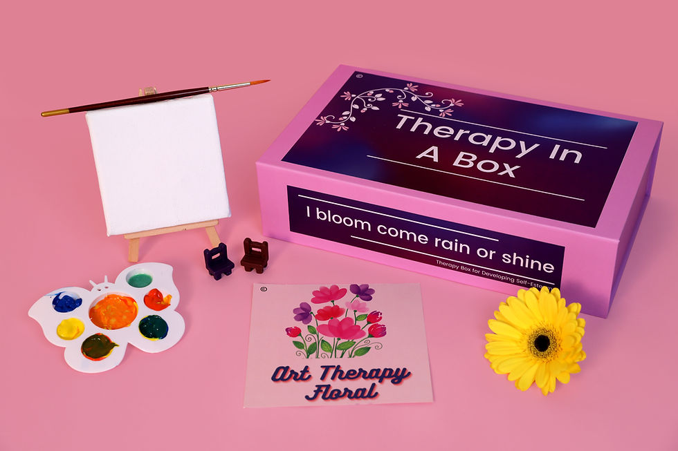 Thumbnail: I bloom come rain or shine: Therapy Box for Developing Self-Esteem