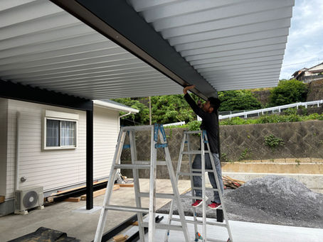 ダイワ奮闘記～カーポート設置～