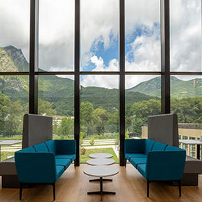 Electrochromic glass can reduce the need for cooling
