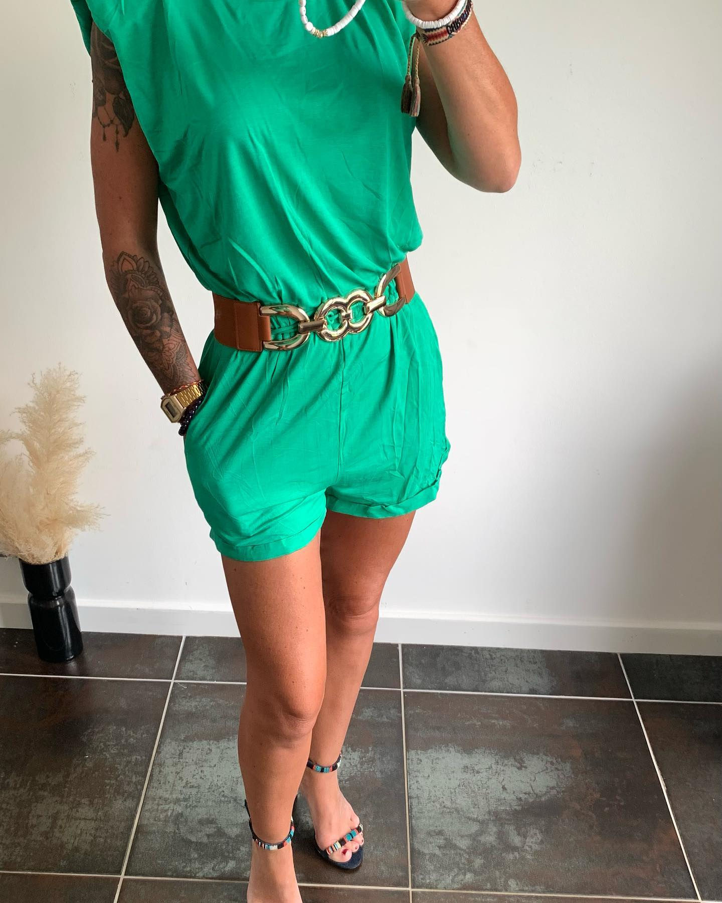 Combinaison Short EPAULETTE