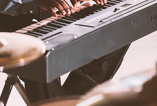 Musician Playing Keyboard