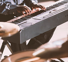 Musician Playing Keyboard