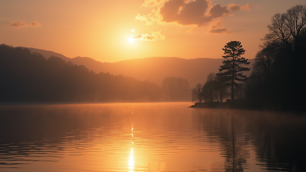 Lake Windermere at sunset