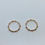 Thumbnail: 14 Karat Gold Bamboo Hoops