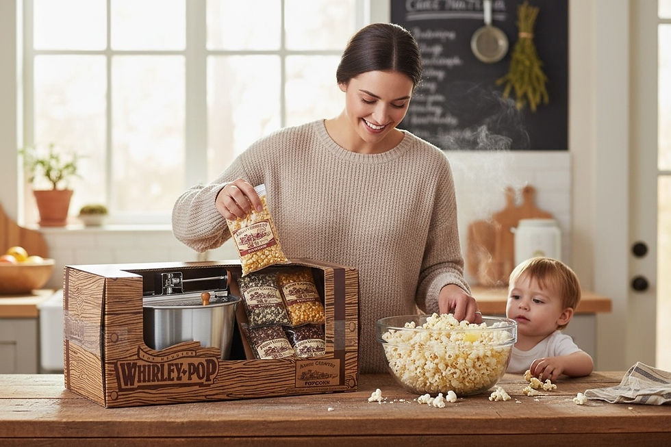 Whirley Pop Popcorn Night Gift Set