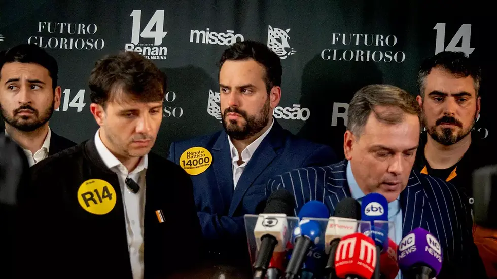 Toffoli suspende propaganda de Renan Santos na internet