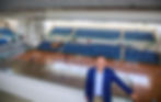 Prefeito Rodrigo Neves visitou a fase final de obras da Arena Niterói / Elen Gouvêa