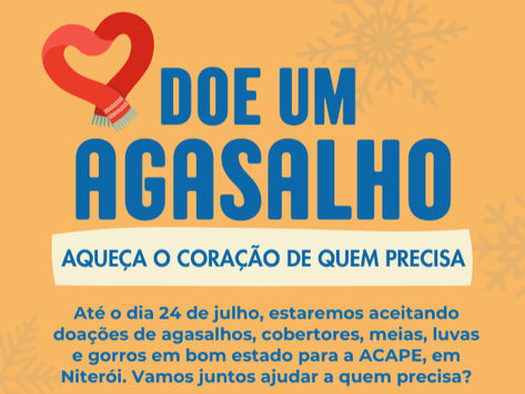 Campanha do Agasalho vai contemplar pacientes especiais