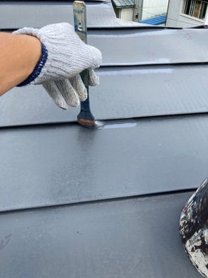 2021/9/17 S様邸屋根塗装工事②