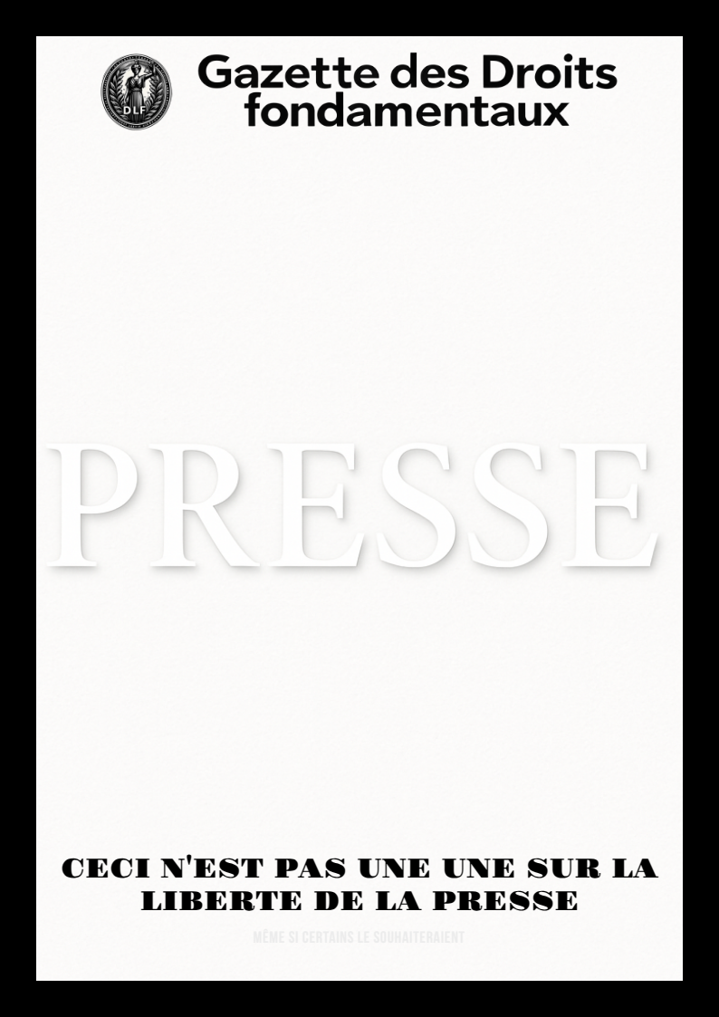 Premier Numéro : Liberté d'Expression et de Presse