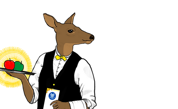 Poesía a la Carta, venado sin fondo.png