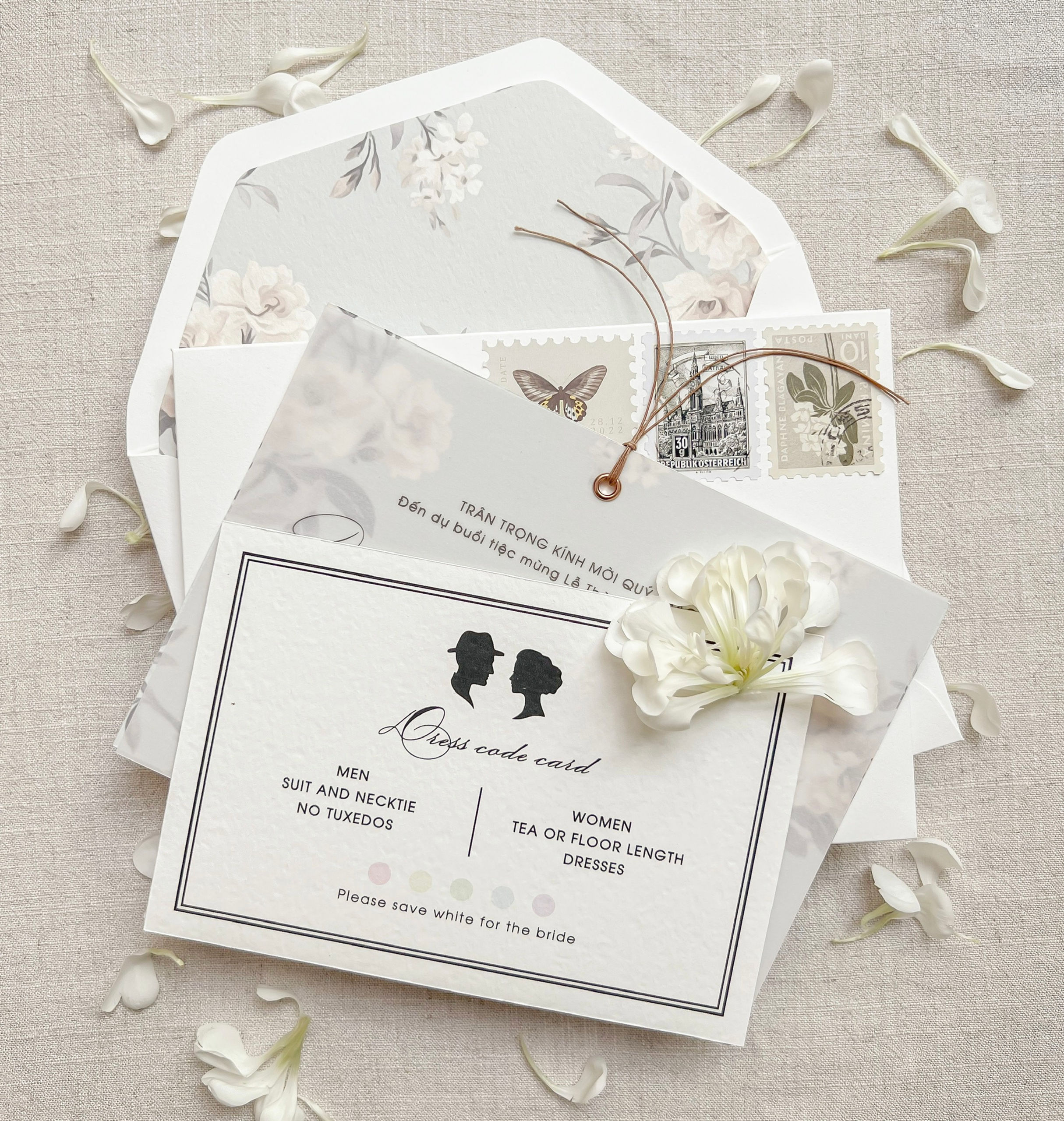 Custom Wedding Invitation Suite 26