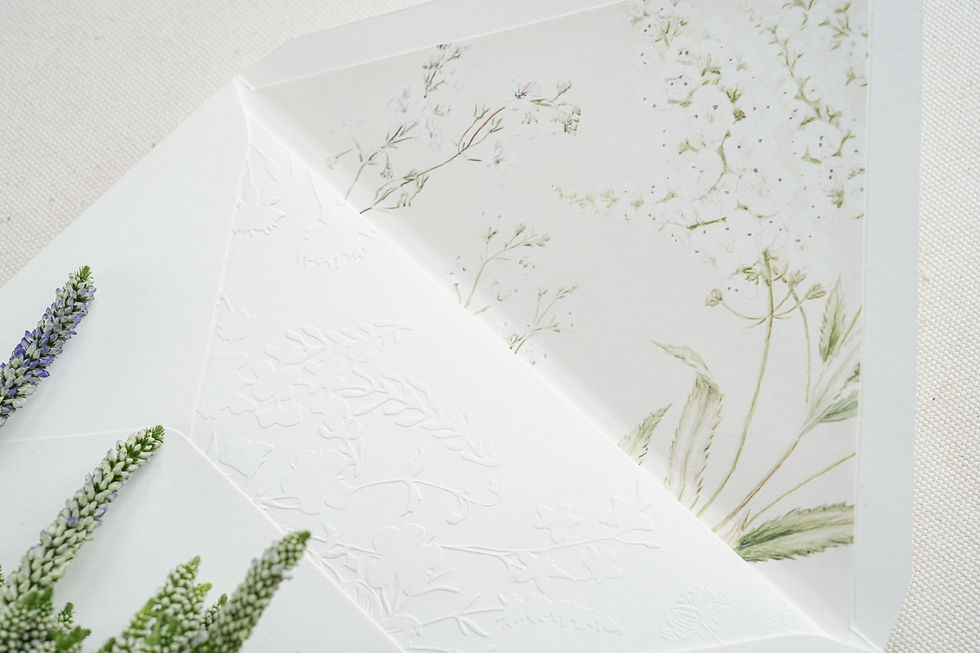 Thumbnail: Custom Wedding Invitation Suite 38