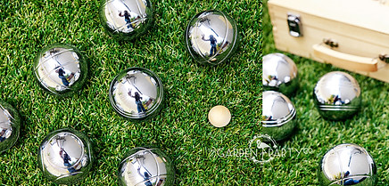 lawn game hire petanque bocce boules