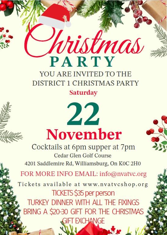 District 1 Christmas Party
