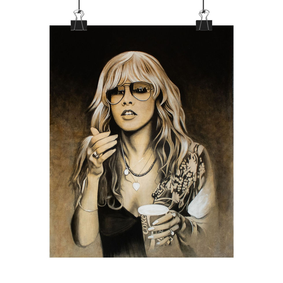 Stevie-Matte Poster