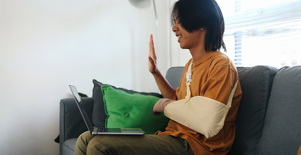 acidente de trabalho home office