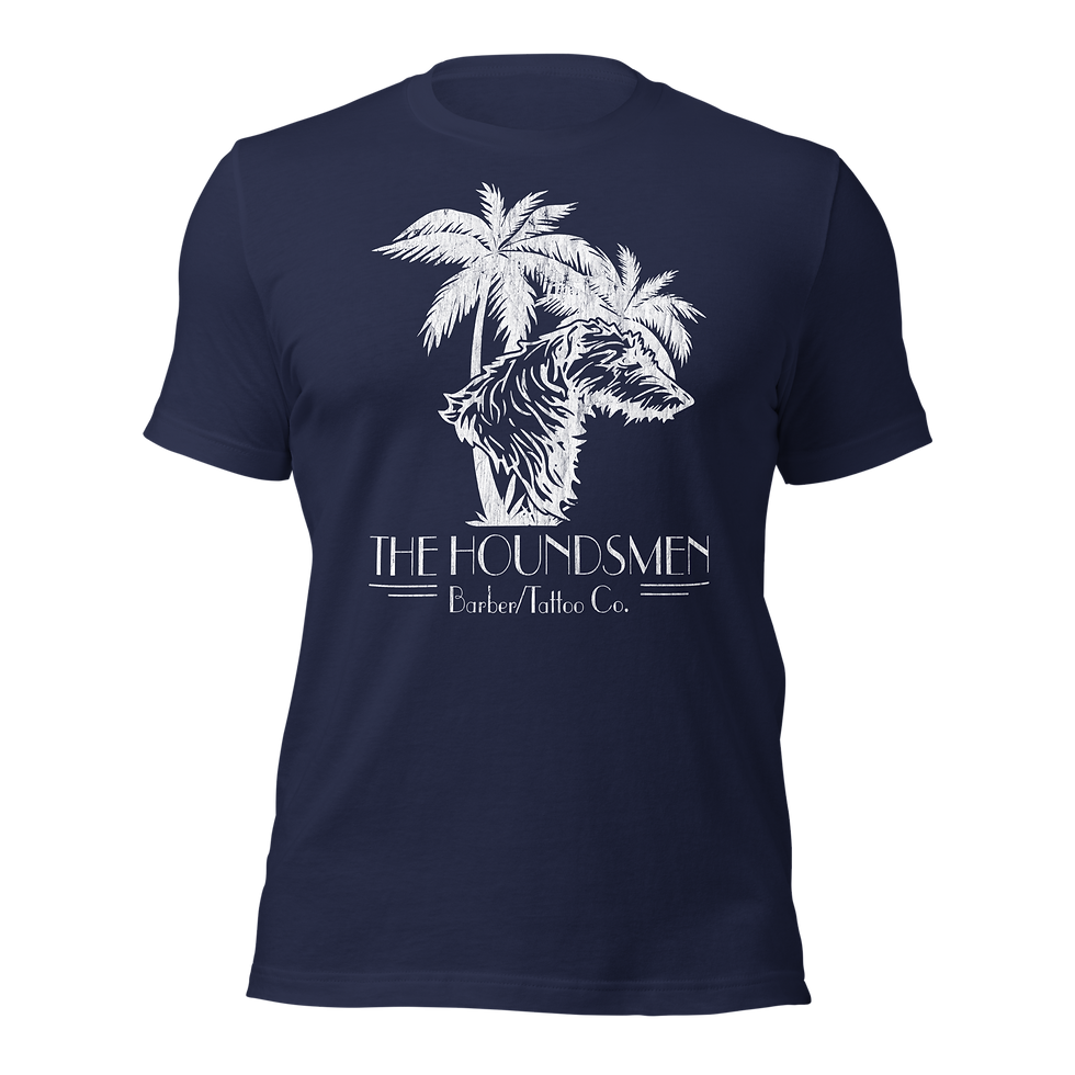 Thumbnail: The Havana Hound Men's Tee Black/White REVERSED 