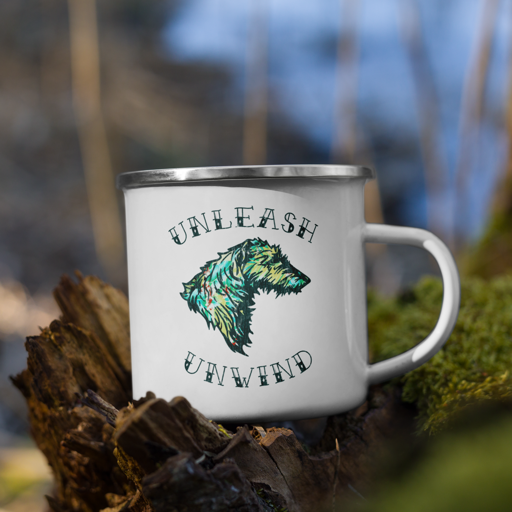 Unleash Unwind Camp Mug