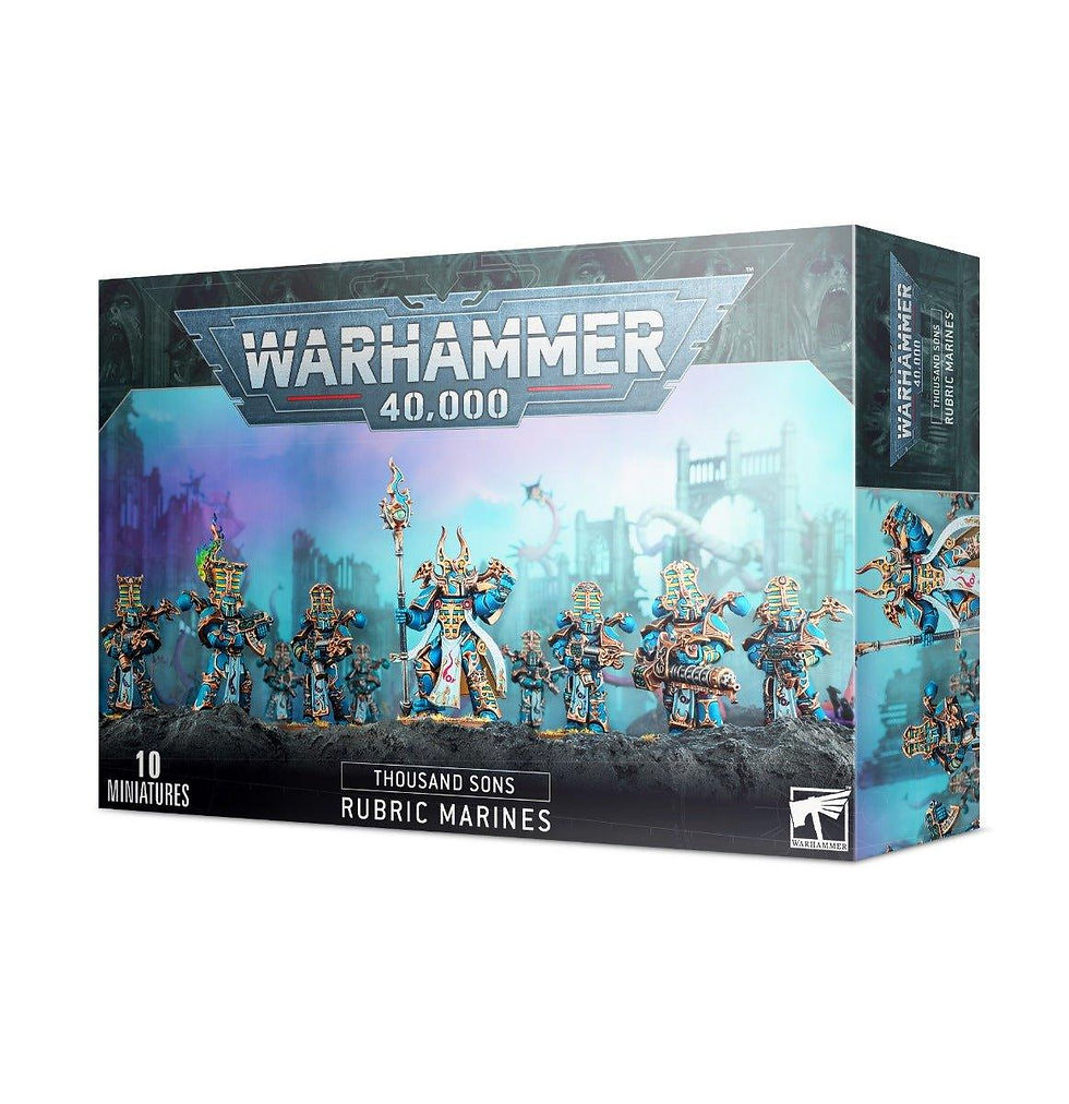 Miniatura: WH40K - Thousand Sons Rubric Marines