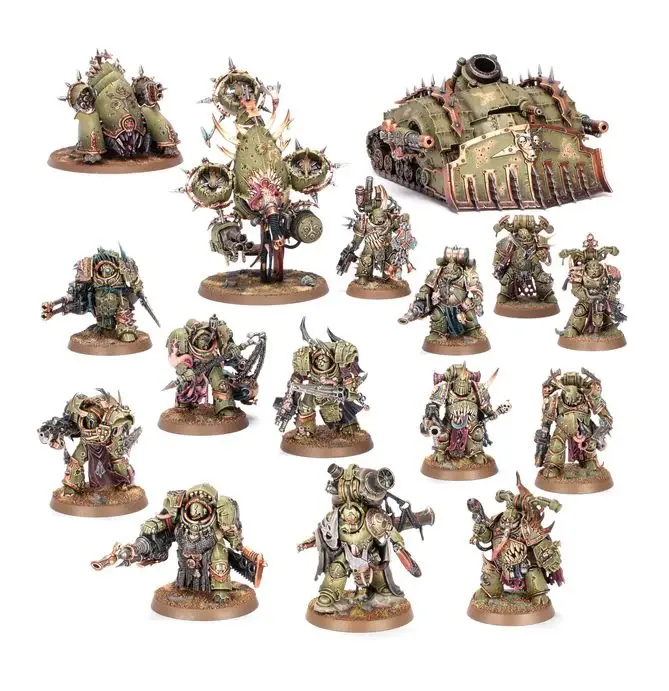 Miniatura: WH40K - Death Guard Battleforce: Poxwrought Vector