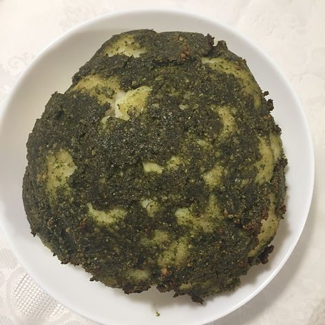 ראש כרובית בקרם קשיו בצ׳ימיצורי